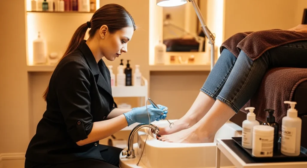How Professional Pedicures Improve Foot Health
